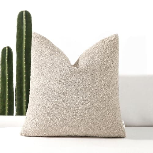 Decorative Lumbar Pillow Cover 12x20 inches for Couch - Set of 1, Tobacco