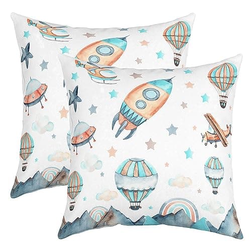 Vintage Paris Grey Eiffel Tower Pillow Cover, 18"x18", Reversible Print Pack of 2