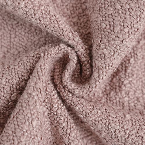 Textured Boucle Throw Pillow Covers White, Pack of 2, 18x18 Square
