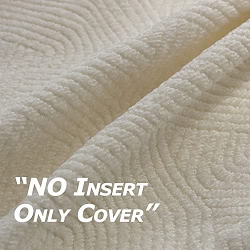 Neutral Boucle Pillow Covers 20x20 Set of 2 for Couch or Bed